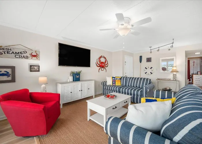 Holiday home Downtown 2 Bedroom White Marlin Short Walk To The And Boardwalk! *